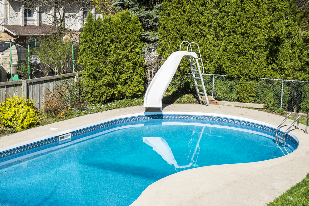 Howard County Pool Slides